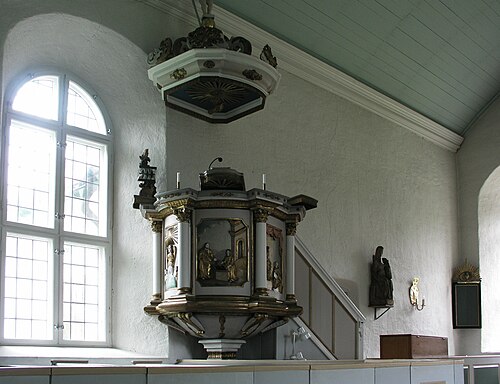 Långlöts kyrka, interno