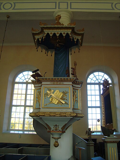 Folkärna kyrka, interno