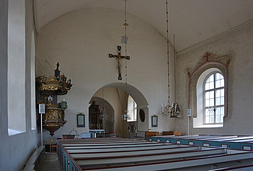 Ramdala kyrka, intérieur