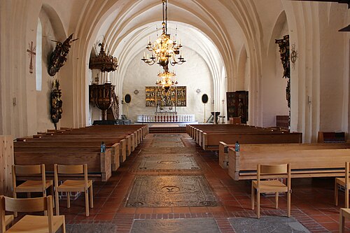 Värmdö kyrka, intérieur
