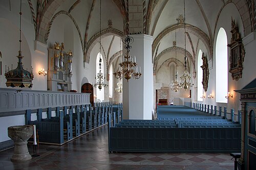 Åhus S:ta Maria kyrka, intérieur