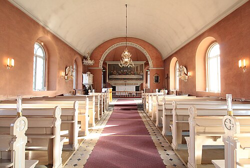 Örtofta kyrka, intérieur
