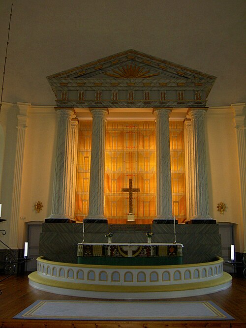 Säters kyrka, interno