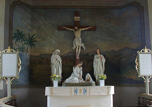Bjärklunda kyrka, interno