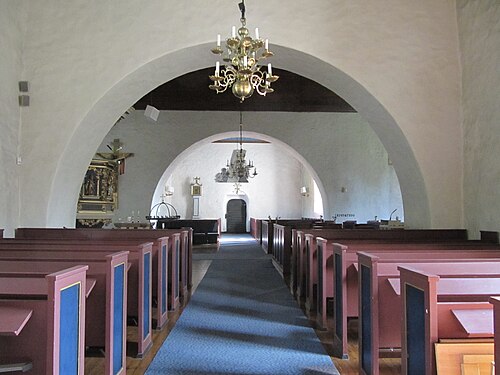 Byarums kyrka, interno