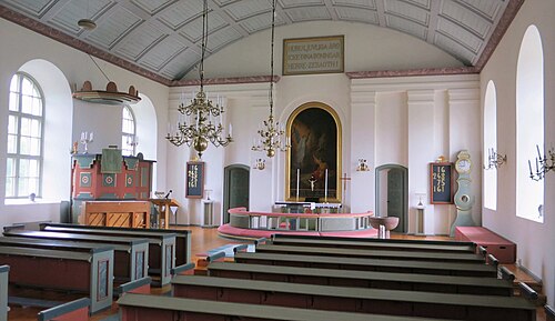Krogsereds kyrka, interno