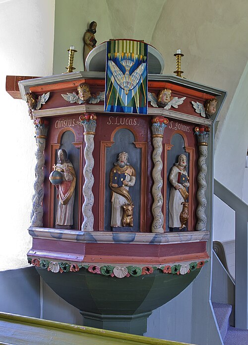 Mularps kyrka, interno