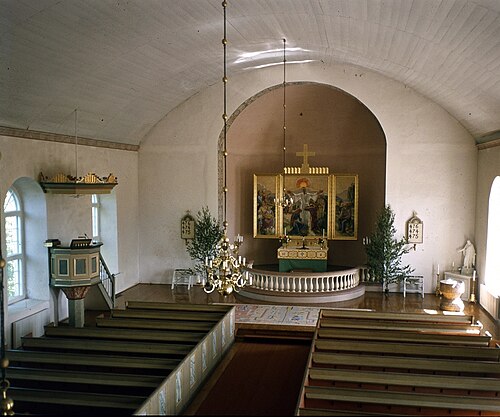 Murums kyrka, intérieur
