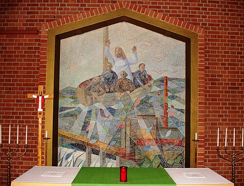 Sankt Andreas kyrka, interno