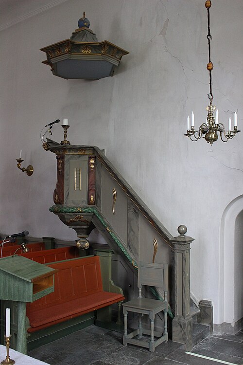 Ålands kyrka, interno