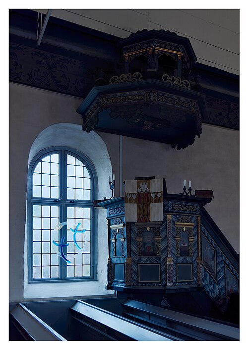 Boda kyrka, interno
