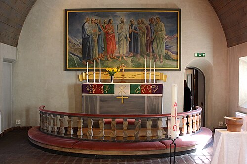 Hallstaviks kyrka, interno