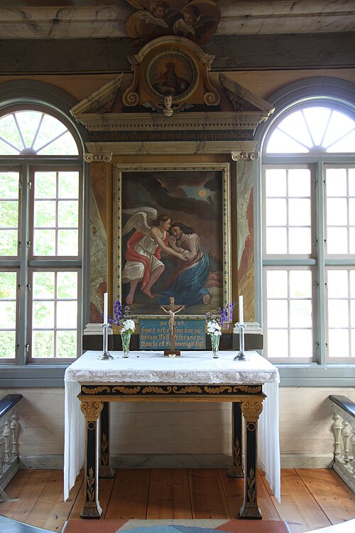 Mossebo kyrka, intérieur