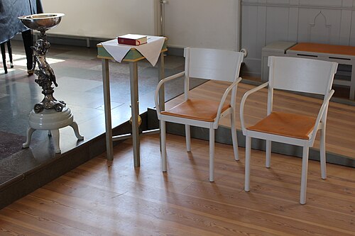 Rådmansö kyrka, intérieur