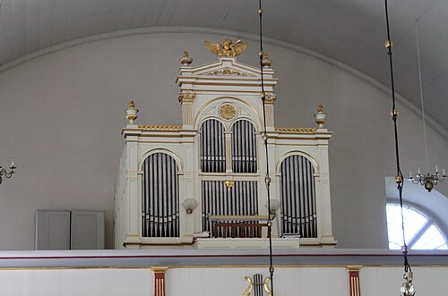 Sandby kyrka, interno
