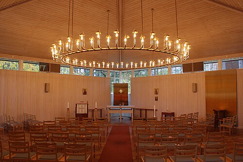 Sankt Lars kyrka, interno