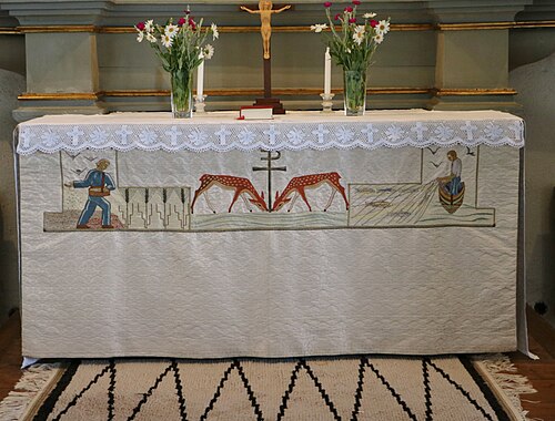 Smedby kyrka, interno