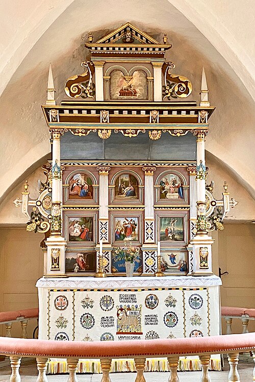 Vittsjö kyrka, intérieur
