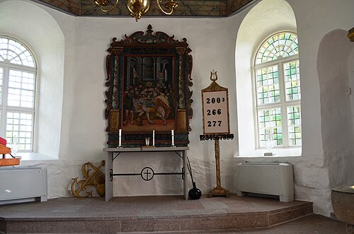 Härna kyrka, intérieur