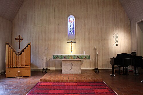 Norrstrandskyrkan, interno