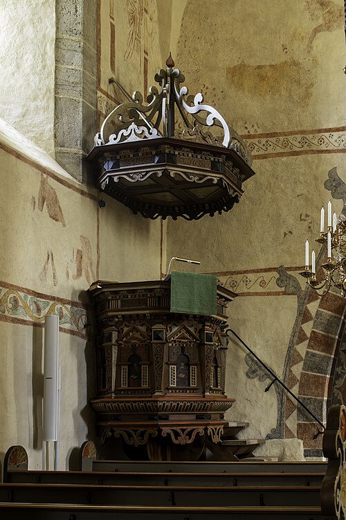 Stenkyrka kyrka, interno