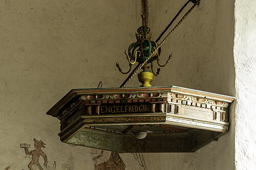 Halls kyrka, interno