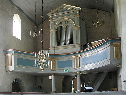 Resmo kyrka, intérieur