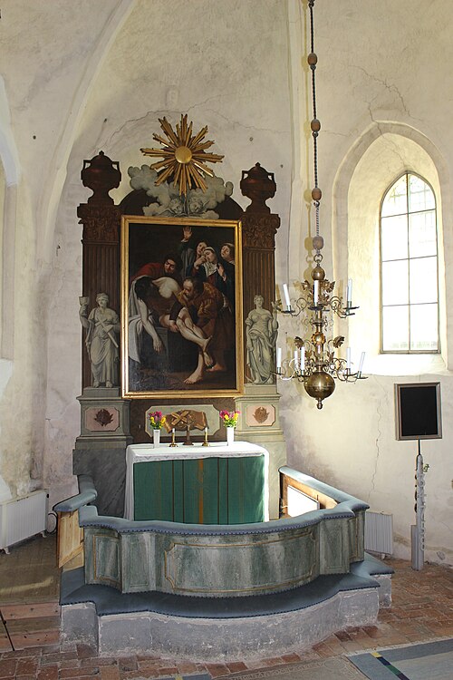Fittja kyrka, interno