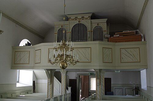 Händene kyrka, interno