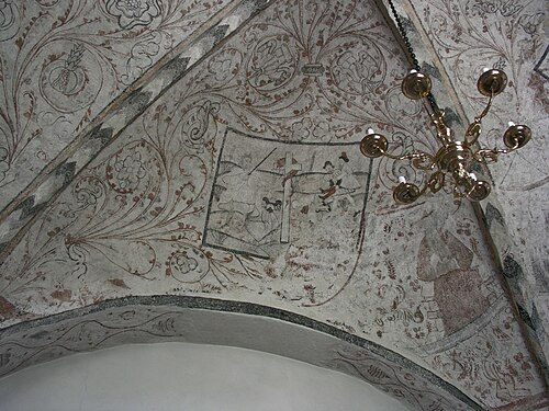 Ölmstads kyrka, interno