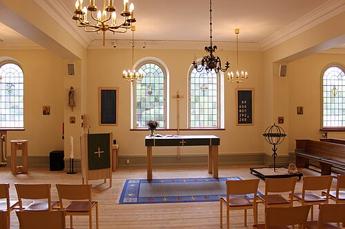 Vindhemskyrkan S:ta Birgitta, interno