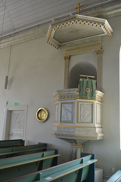 Herrestads kyrka, interno
