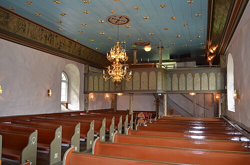 Kvinnestads kyrka, intérieur