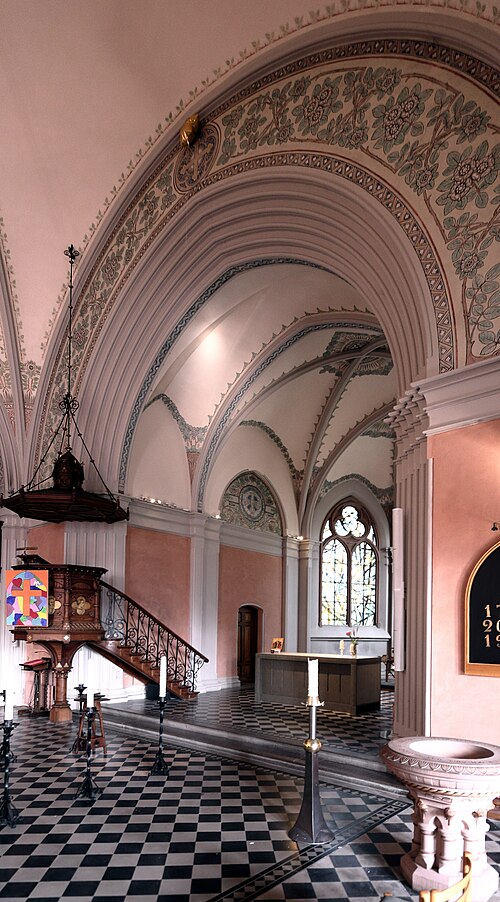 Arlövs kyrka, interno