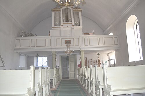 Källstads kyrka, interno