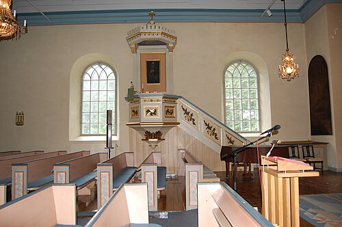Östra Ämterviks kyrka, intérieur