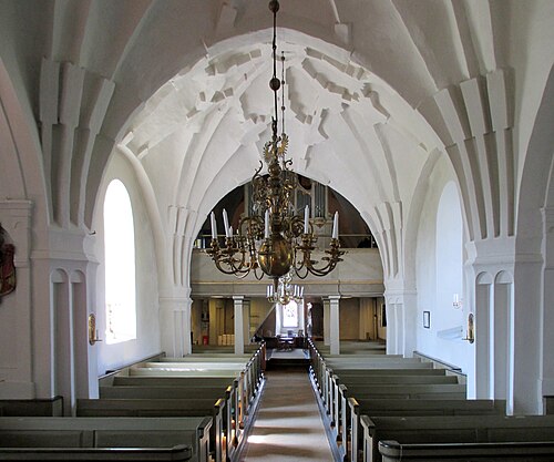 Gillberga kyrka, interno
