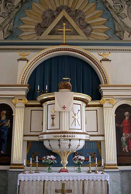 Glimåkra kyrka, intérieur