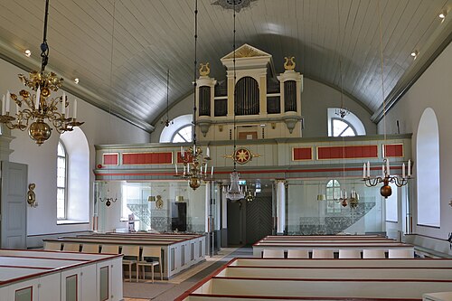 Gårdby kyrka, interno