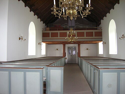 Håstads kyrka, interno