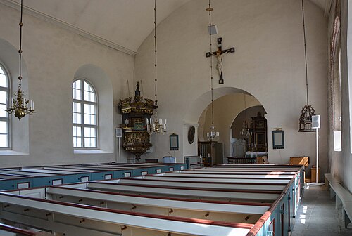 Ramdala kyrka, intérieur