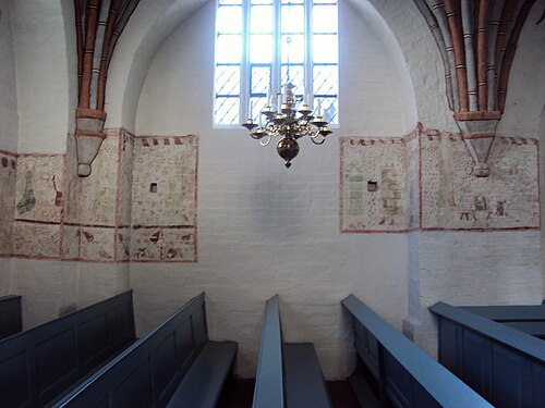 Fru Alstads kyrka, intérieur