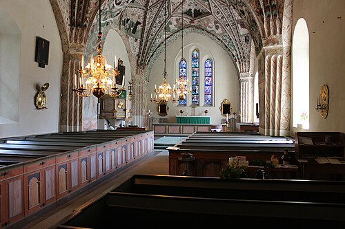 Kumla kyrka, intérieur