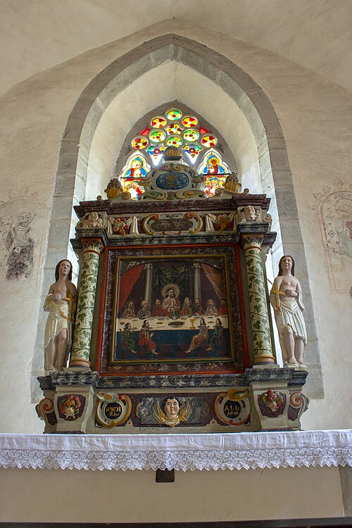 Etelhems kyrka, intérieur