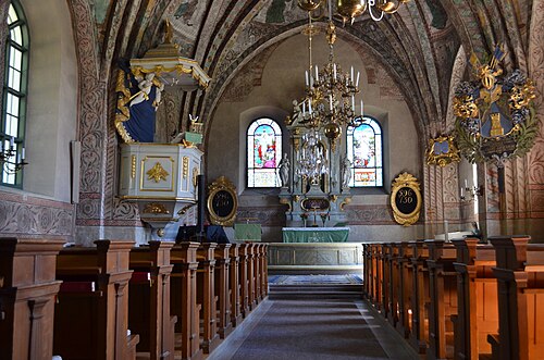 Söderby-Karls kyrka, intérieur