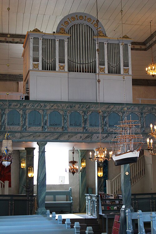 Öregrunds kyrka, interno