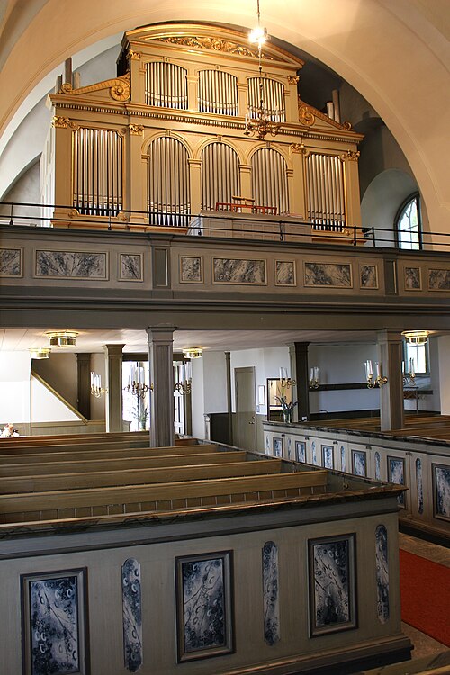Alunda kyrka, interno