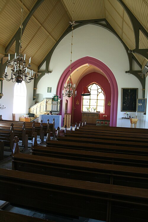 Aspö kyrka, interno