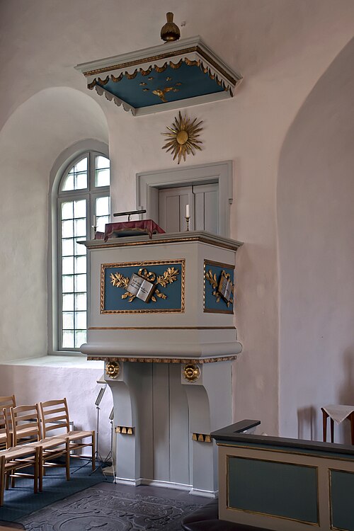 Böda kyrka, interno