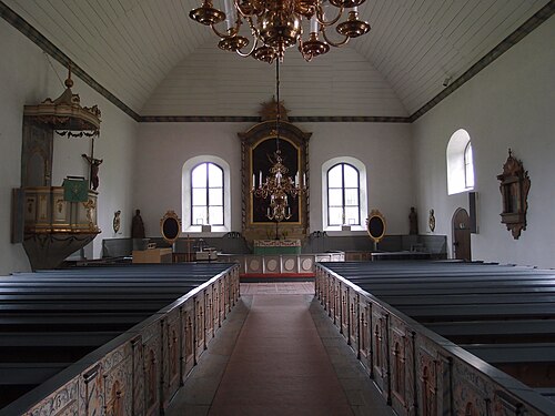 Grebo kyrka, interno